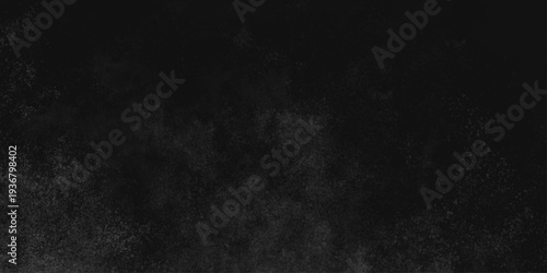 Abstract black gray wall textured background. Empty gray rusty stone or metal surface texture. Dark smoke texture. Black and white grunge wall. Light fog backgrounds. Cloud sky night. Slate surface.