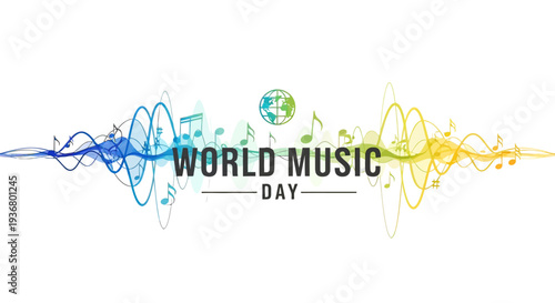 World Music Day Celebration with Sound Waves.