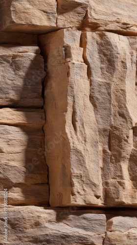 Wallpaper Mural Striking Vertical Shot of Sandstone Formations in Unique Natural Texture Torontodigital.ca