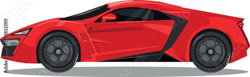 lykan hypersport Car Vector Design