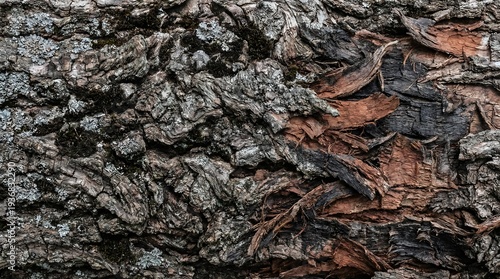 Wallpaper Mural Flat Detailed Texture of Aged Oak Tree Bark Torontodigital.ca