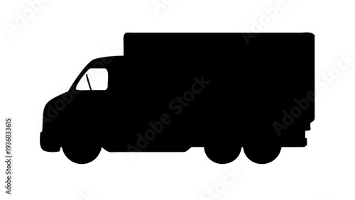 Cargo, Truck, Black, Silhouette, PNG, Delivery, Transport, Vehicle, Shadow,