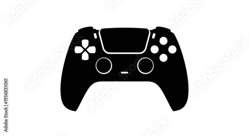 Video Game Controller Silhouette Icon