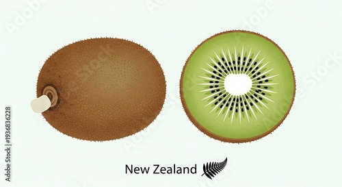 Kiwi Fruit - A New Zealand Icon, Fresh and Nutritious.