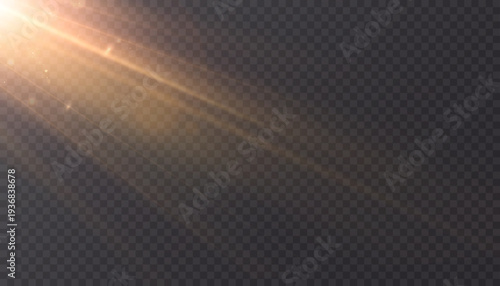 Transparent luminous elements that simulate sunlight allow you to add light effects to your designs.