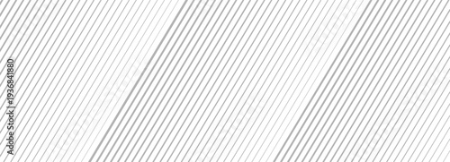 Pattern with diagonal strip slash line. Texture with geometric stripe thin and tilt white straight line. Abstract vector background with angle angled line