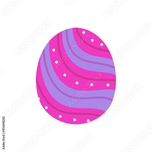 Colorful Easter egg illustrations with unique patterns. Ideal for holiday greeting cards and spring celebration designs