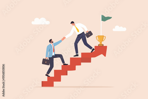 Business People Helping Each Other