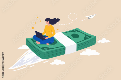 Money and Success Concept