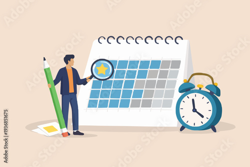 Simple Plan With Time Concept