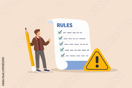 Rules and a Young Man