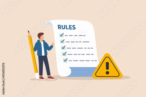 Rules and Regulations Concept