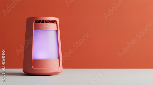 Mosquito trap light device in color persimmon on a countertop Free Download Mosquito trap light device in color persimmon on a countertop - GFXLoad