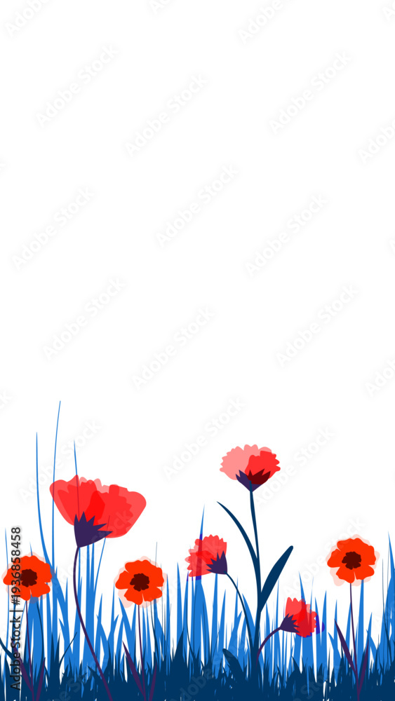 Fototapeta premium fiori, natura, primavera, campagna, campo di fiori, 