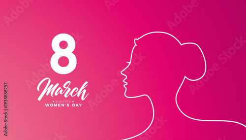 International Womens Day awareness design highlighting women rights gender equality empowerment message celebrated on March 8 global event banner concept