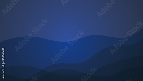 Abstract indigo mountain background wallpaper featuring artistic landscape shapes and modern gradient tones, perfect for digital design, presentations, and creative backgrounds.