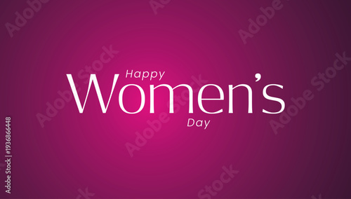 Happy Women’s Day celebration banner design expressing appreciation, empowerment, and respect for women, perfect for greeting cards, posters, and social media.
