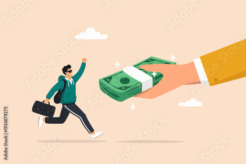 Money and Success Concept