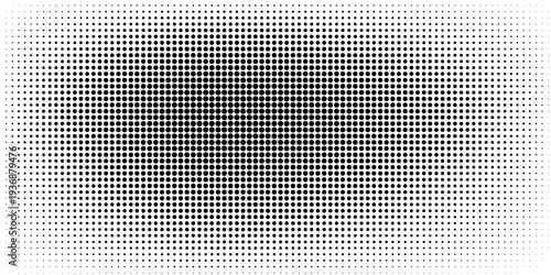 Grunge halftone gradient background. Faded grit noise texture. White and black sand wallpaper. Retro pixelated backdrop. Anime or manga style comic