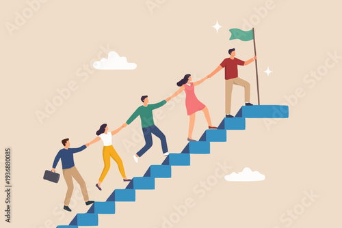 Teamwork and Success Concept