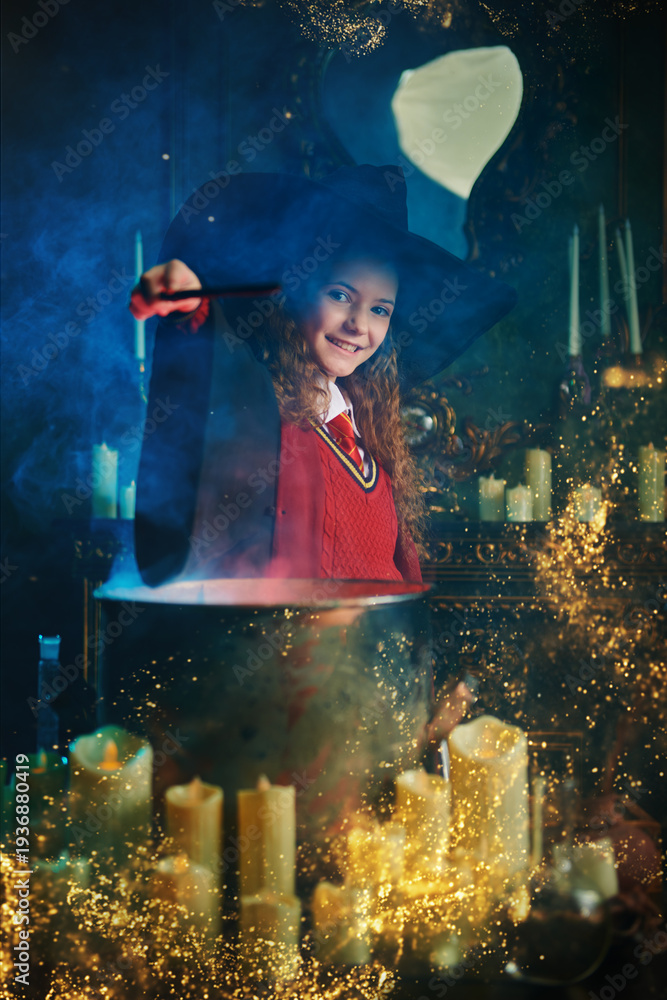 Fototapeta premium Cauldron Magic Spell