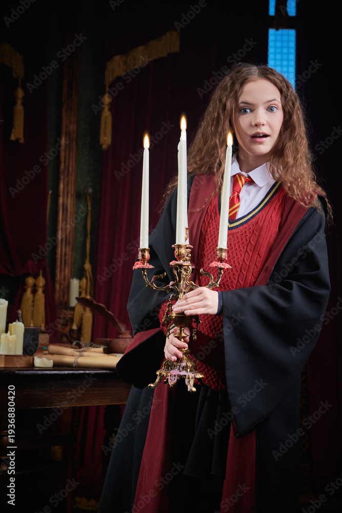 Fototapeta premium Candle Surprise Moment