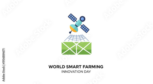 Innovative Smart Farming Technology with Satellite Imagery and Drones.