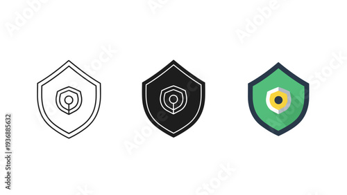 Shield Security Emblem Commercial License