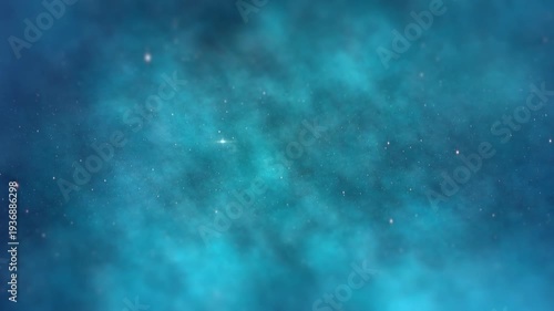 Wallpaper Mural Vibrant Blue Galaxy Spiral With Sparkling Stars and Cosmic Nebula Background Torontodigital.ca