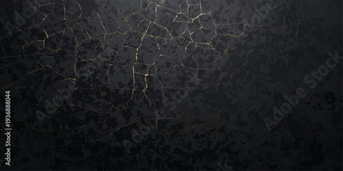 Aged black and white grunge paper texture with a rough vintage surface pattern and a dirty dark stone wall material backdrop for a textured macro design