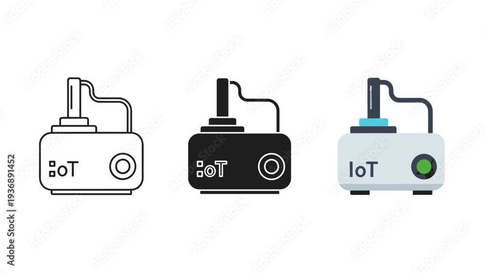 Fototapeta premium IoT Device Network Connection Data