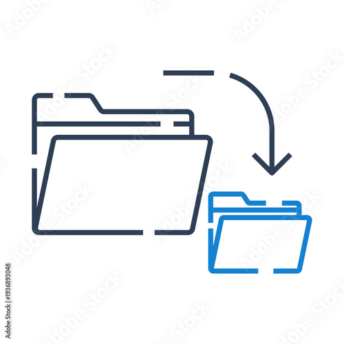 Data minimization icon for privacy data reduction policy, secure data management symbol for compliance governance interface