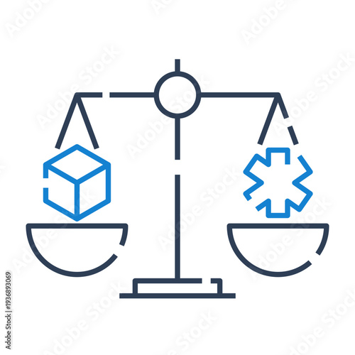 Digital forensics triage icon for cybersecurity investigation workflow, evidence analysis symbol for incident response dashboard