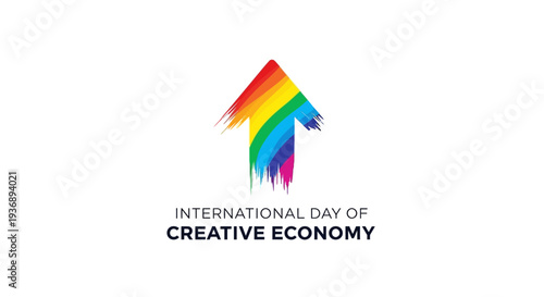 International Day of Creative Economy Celebration with Rainbow Arrow.