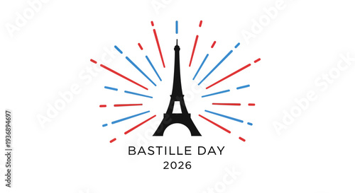 Bastille Day 2026 Eiffel Tower Celebration.