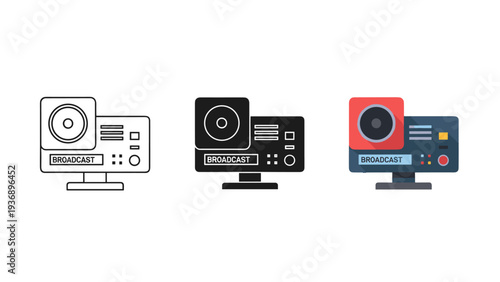 Broadcast Monitor Equipment Media Production