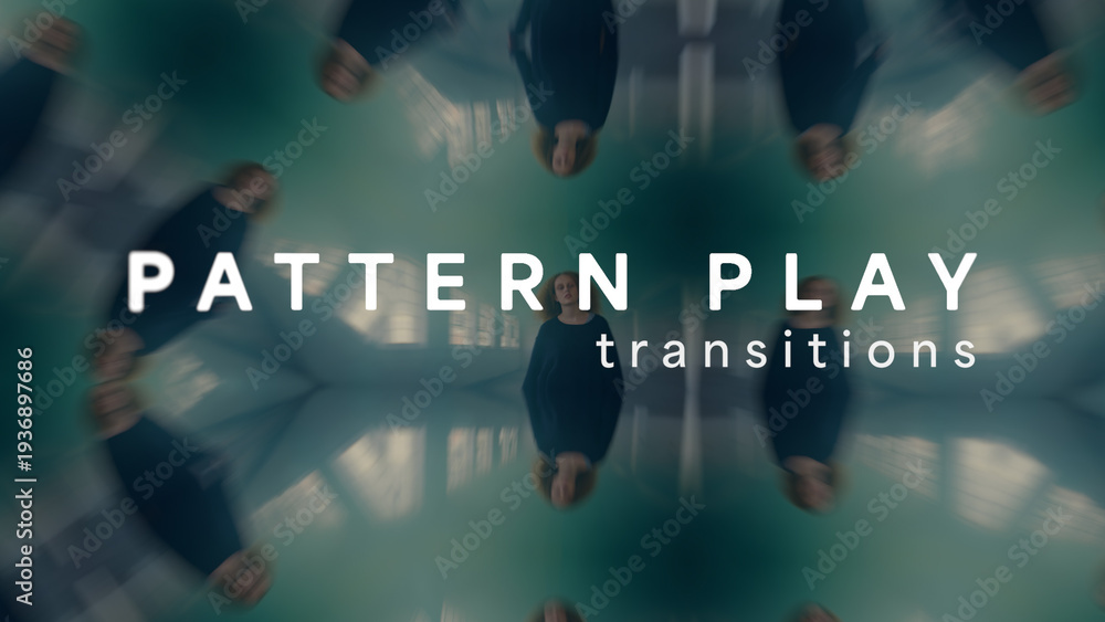 Pattern Play Optic Transitions Stock Template | Adobe Stock