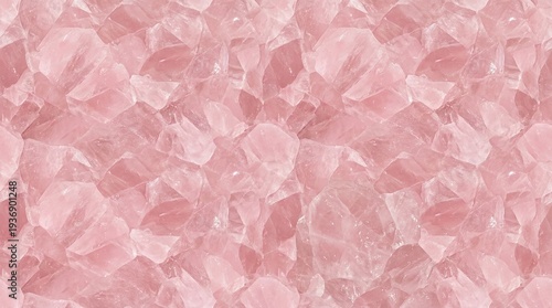 macro photography, pink rose quartz crystals, textue background, natural gemstone mineral surface