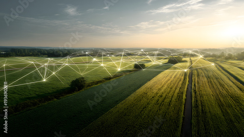 Smart Agriculture Field with Wireless Sensor Network and Large Copy Space for ESG Reports