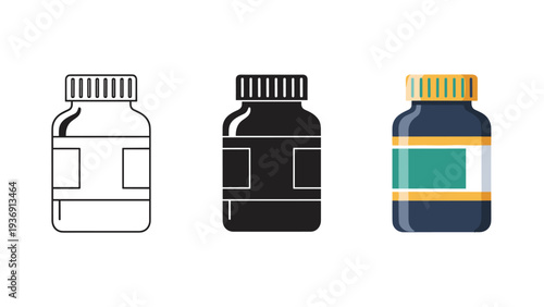 Bottle Pill Container Medical Healthcare