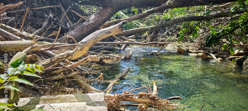 Mayfield Falls & Mineral Springs after hurricane Melissa in Jamaica