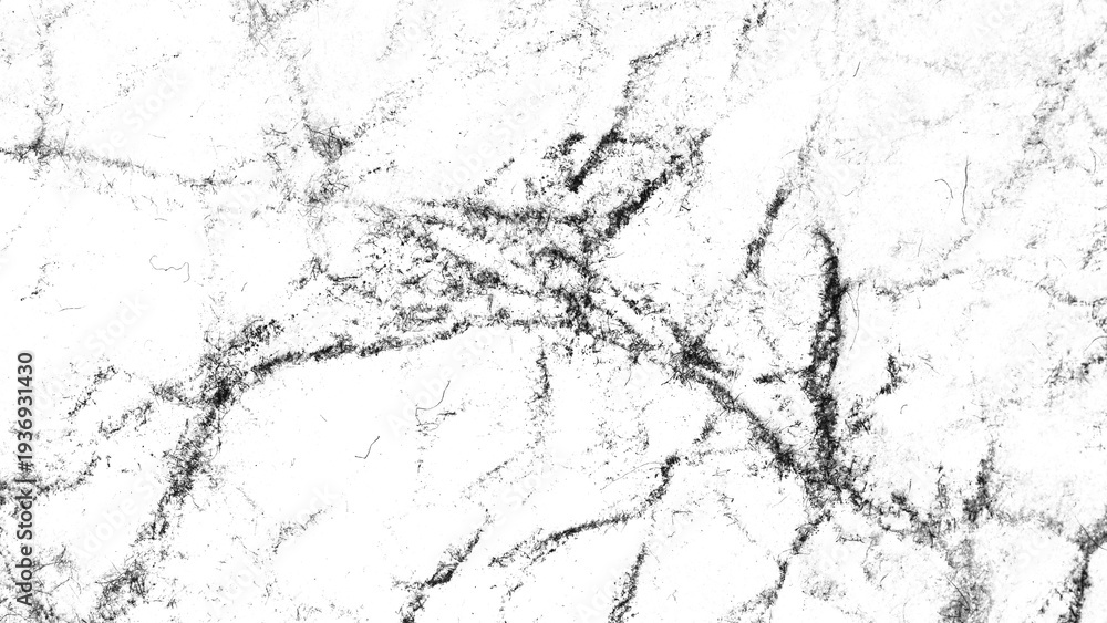 Obraz premium Abstract graphite crease texture forming organic fractured lines and delicate monochrome structures with raw artistic character. Isolated on transparent background