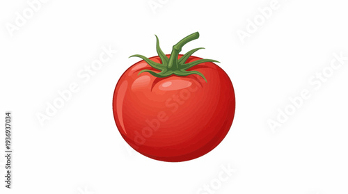 tomato isolated on white background