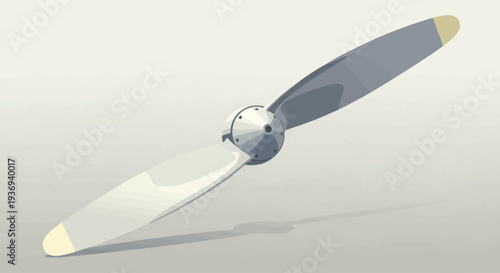 Vintage airplane propeller