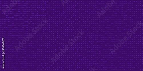 Purple Dot Randomus isolated in black background.Dot Randomus on abstract background. Usable for design background - Vector Illustration