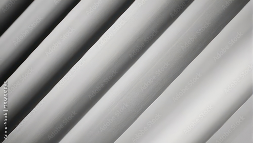 Obraz premium Abstract architectural design with repeating diagonal lines and shadows.