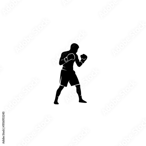 Soccer player dribbling ball silhouette - Minimalist football athlete action icon