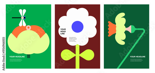 Greeting card with spring flowers including lilac, narcissus, and chamomile. Bright floral composition symbolizing spring, freshness, and seasonal celebration. Perfect for holiday cards, invitations,