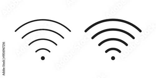 Signal icon Symbol for App and Web UI Design Vectors