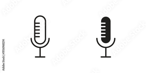 Voice icon Symbol for App and Web UI Design Vectors